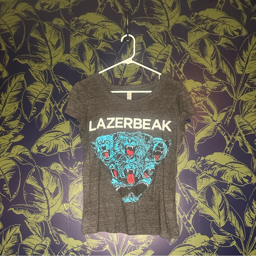Lazerbeak Black and Blue Short Sleeve Tees